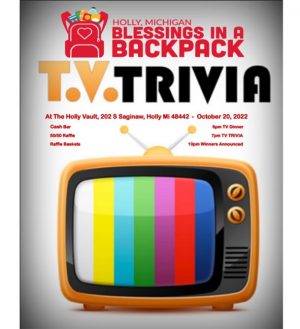 Blessings in a Backpack TV Trivia for Holly